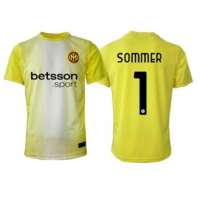 Inter Milan Yann Sommer #1 Maalivahti Vieraspaita 2025-26 Lyhythihainen